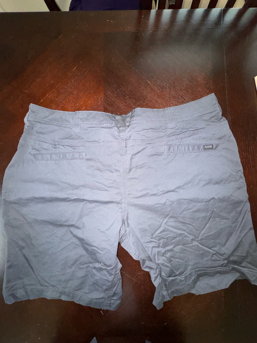 5.11 Tactical Men's Shorts, Charcoal Gray, Size 44, 9” Inseam - Picture 4 of 5